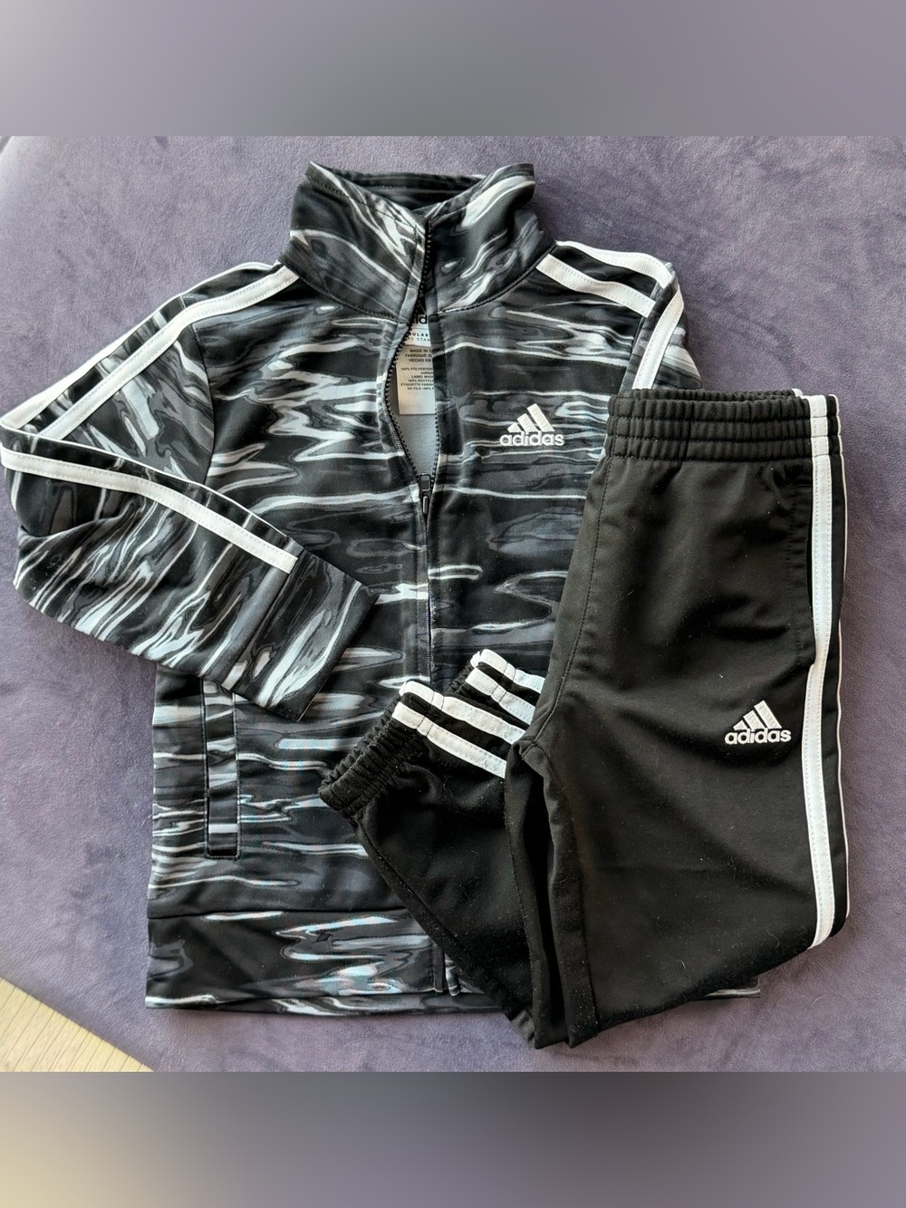 adidas▪️Toddler Zip Jacket and Pants Set ▪️3T